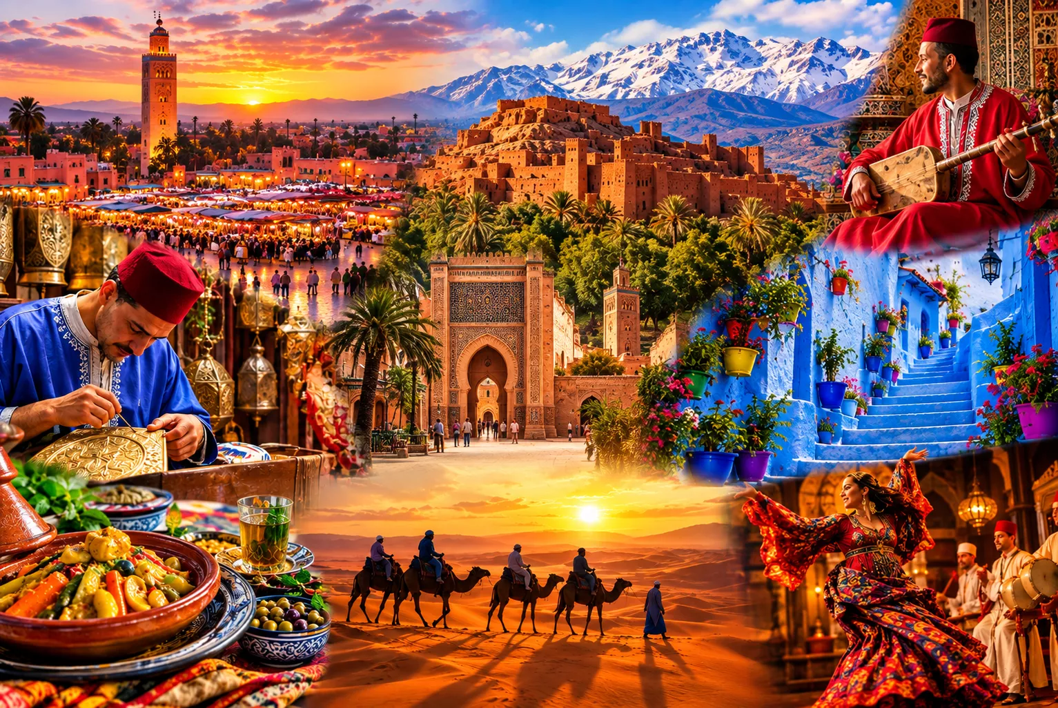Ambiance festive du Festival International du Film de Marrakech
